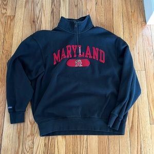 University of Maryland Quarter Zip Sweatshirt